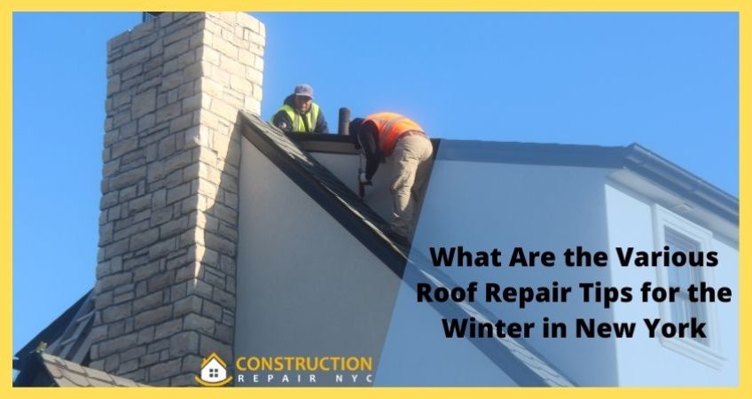 What are the Various Roof Repair Tips for the winter in New York