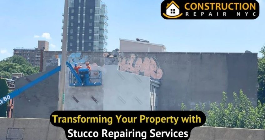 Stucco Makeover: Transforming Your Property with Stucco Repairing Services